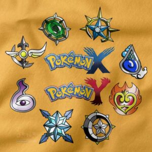 Pokedex-inspired Pokémon XY anime gaming tee