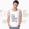 Run Like Shawn Mendes motivational workout tank top