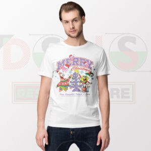 Shellebrate The Holidays SpongeBob Christmas T-Shirt