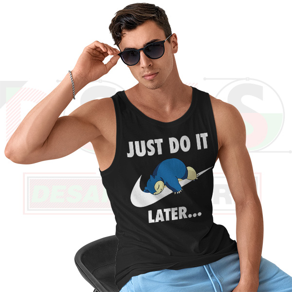 Just Do It Later Snorlax Pokemon Shirt