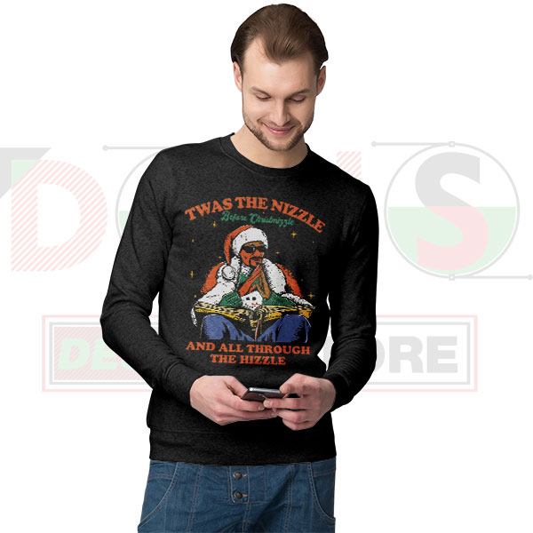 Snoop Dogg Christmizzle Ugly Style Sweatshirt