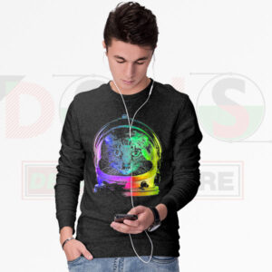 Astronaut Cat NASA Funny Sweatshirt – Cute Space Graphic
