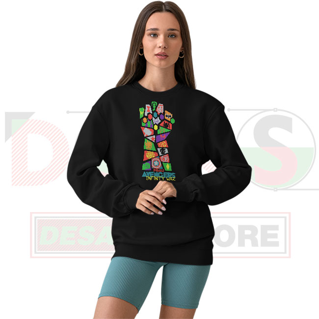 Avengers Infinity War Pop Art Sweatshirt – Marvel Superhero Streetwear
