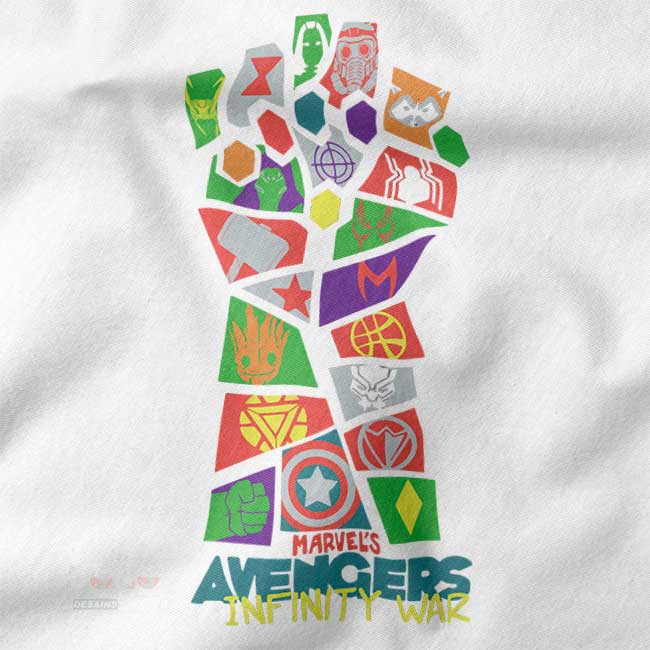 Avengers Infinity War pop art tank top