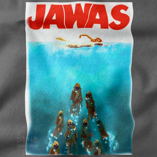 Horror mashup sci-fi parody tank top streetwear design