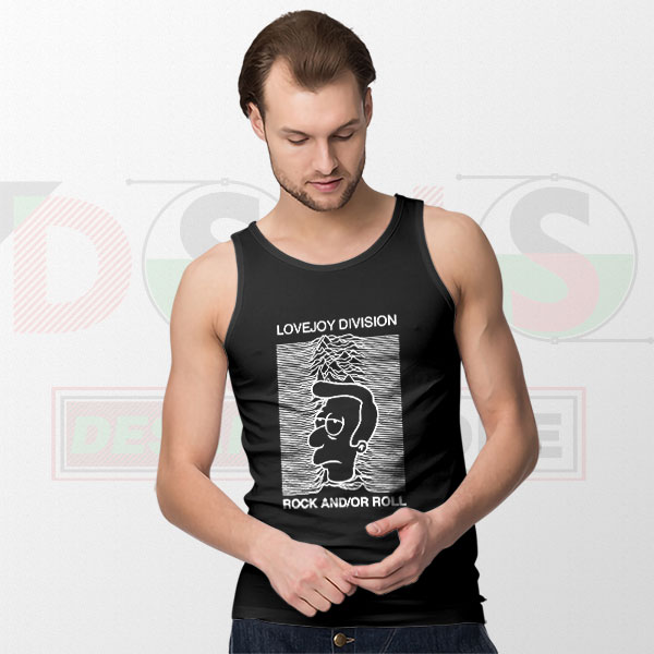 Joy Division Love Tank Top – Simpsons Inspired Streetwear