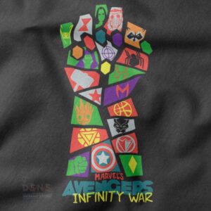Marvel superhero Infinity War streetwear tee