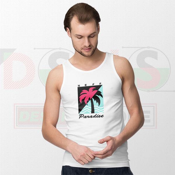 Neff Paradise Tank Top – Tropical Streetwear Graphic