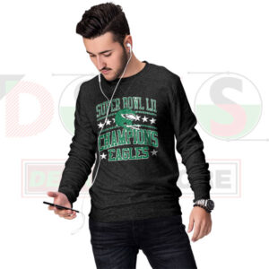 Philadelphia Eagles Super Bowl Champions Sweatshirt – Iconic NFL Streetwear