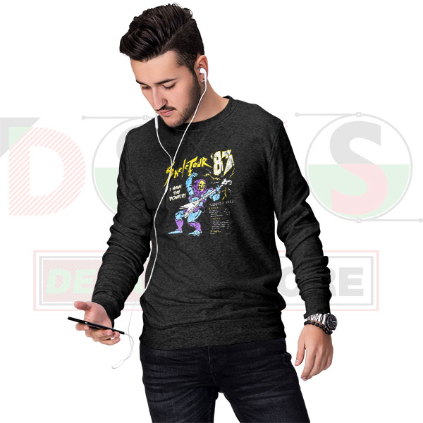 Skeletour Summer 1983 Concert Sweatshirt – Vintage Tour Graphic Crewneck