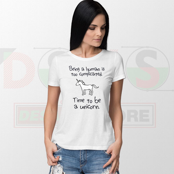 Time To Be A Unicorn Graphic T-Shirt