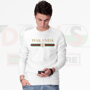 Wakanda Logo Parody Sweatshirt – Black Panther Inspired