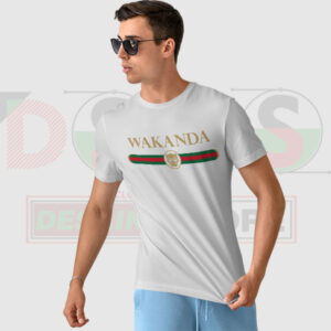 Wakanda Logo T-Shirt – Black Panther Inspired Streetwear