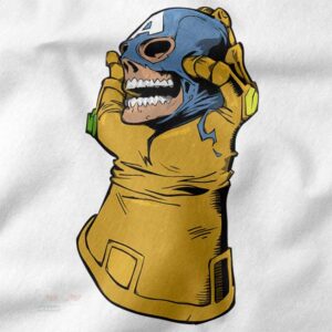 Infinity War Thanos Captain America Graphic Hoodie Design