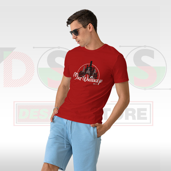Malt Whiskey Not Walt Disney T-Shirt – Funny Parody Graphic