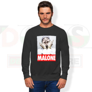 Post Malone Sweatshirt – American Rapper Streetwear Music Merch