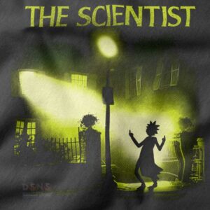 Rick Sanchez cartoon pop art streetwear tee