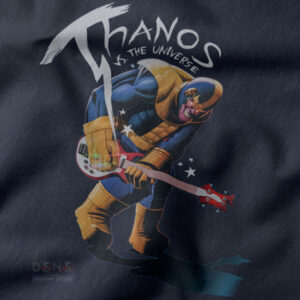 Superhero indie rock style streetwear tee