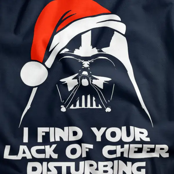 Darth Vader Santa Hat Lack of Cheer Graphic