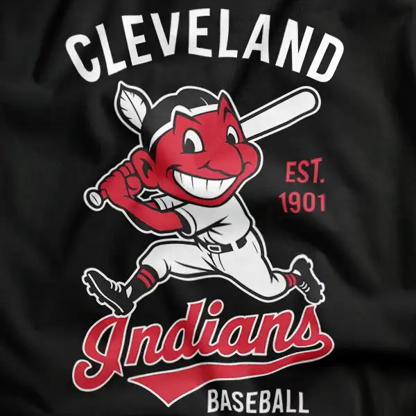 Classic Cleveland Indians Vintage Sports Mascot Apparel