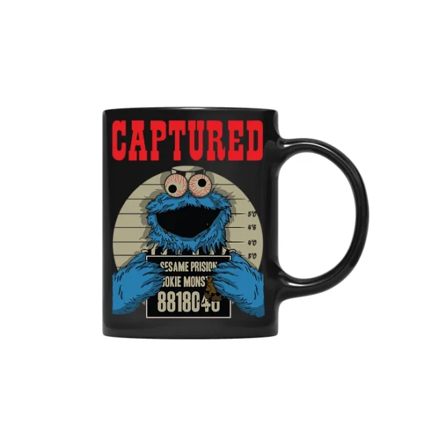 Captured Monster Mugshot Parody T-Shirt